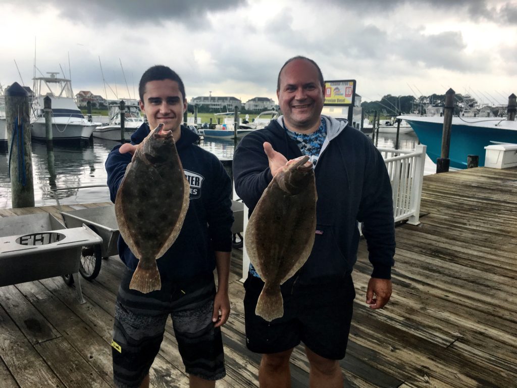 2 Big Flounder Ocean City