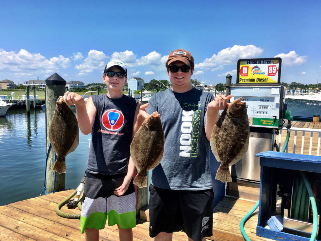 Flounder Fishing Ocean City Maryland