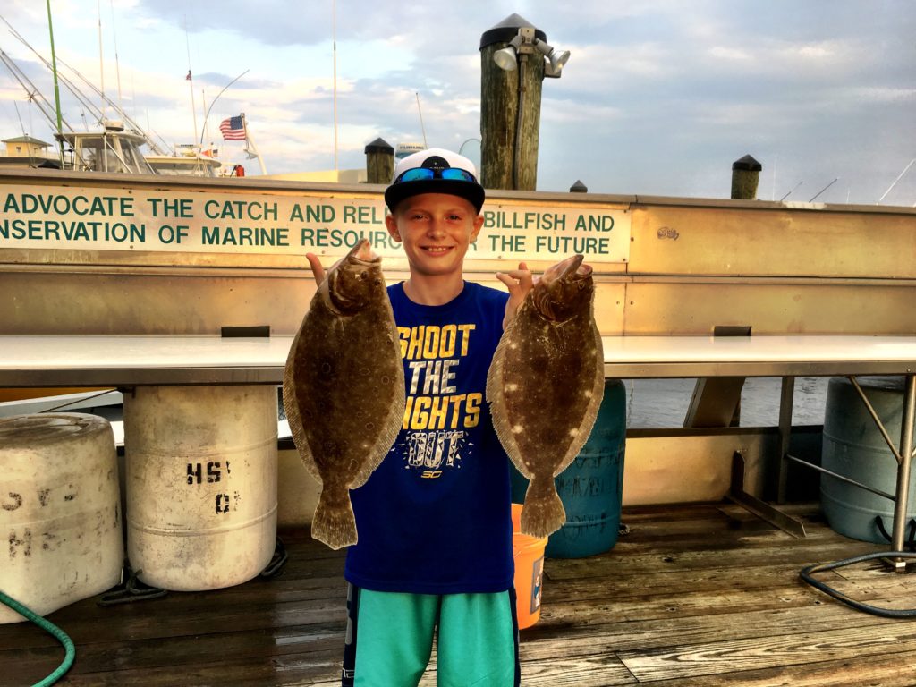 Kids Flounder Fishing