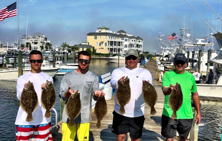 Flounders Ocean City Md and a Surprise Cobia
